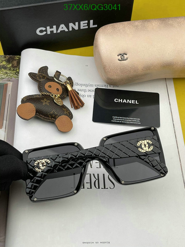 Chanel-Glasses Code: QG3041 $: 37USD