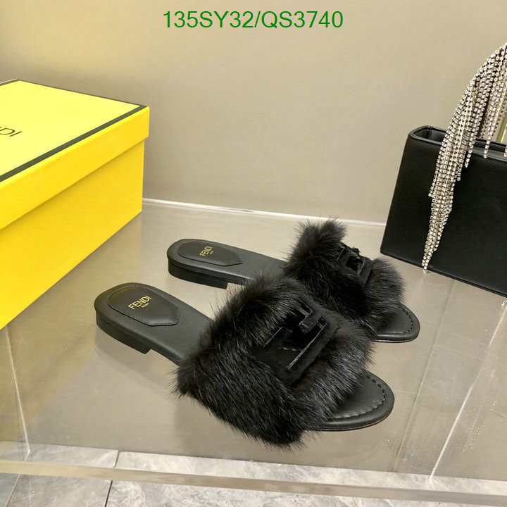 Fendi-Women Shoes Code: QS3740 $: 135USD