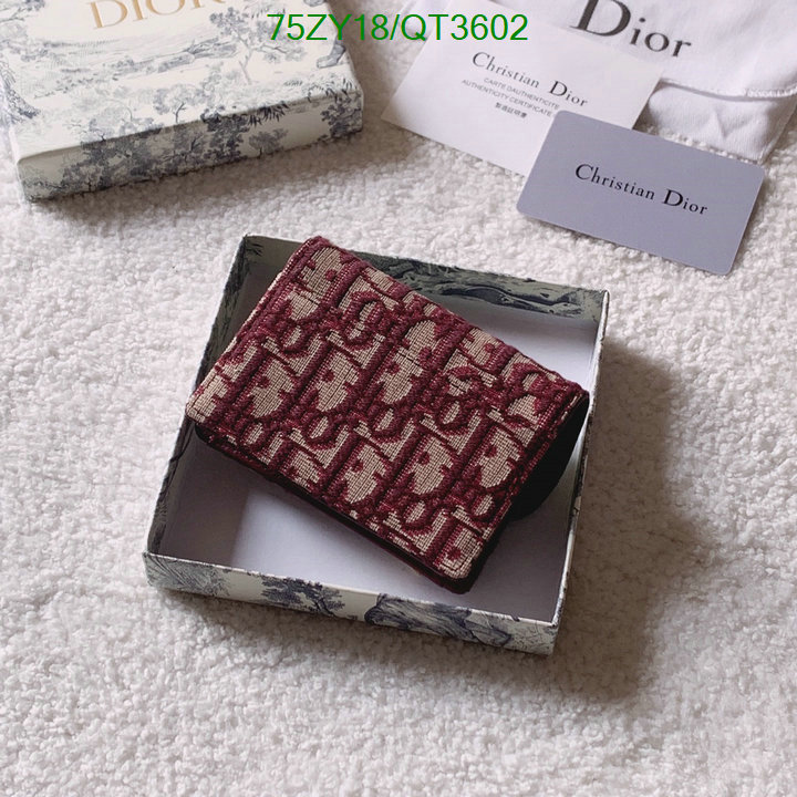 Dior-Wallet(4A) Code: QT3602 $: 75USD