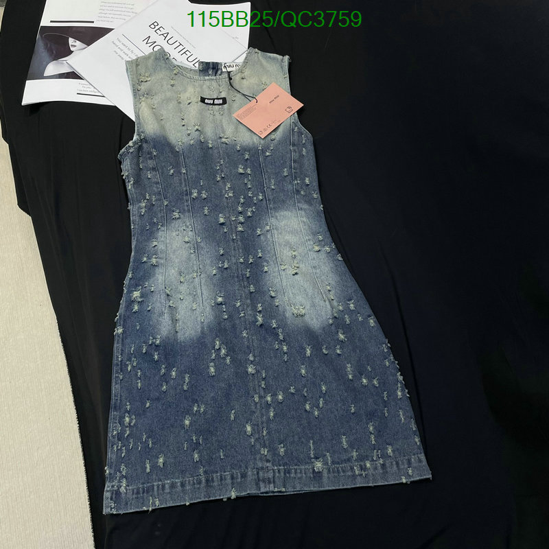 MIUMIU-Clothing Code: QC3759 $: 115USD