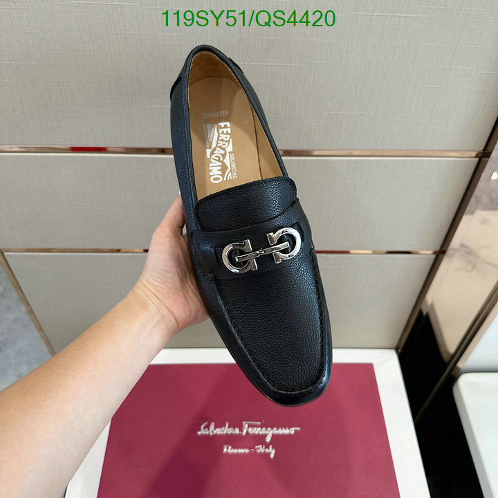 Ferragamo-Men shoes Code: QS4420 $: 119USD