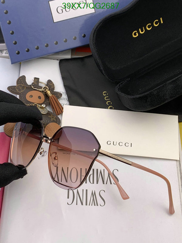 Gucci-Glasses Code: QG2687 $: 39USD