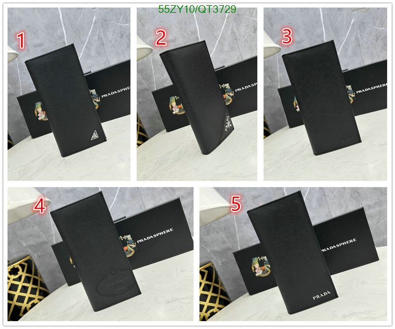 Prada-Wallet-4A Quality Code: QT3729 $: 55USD