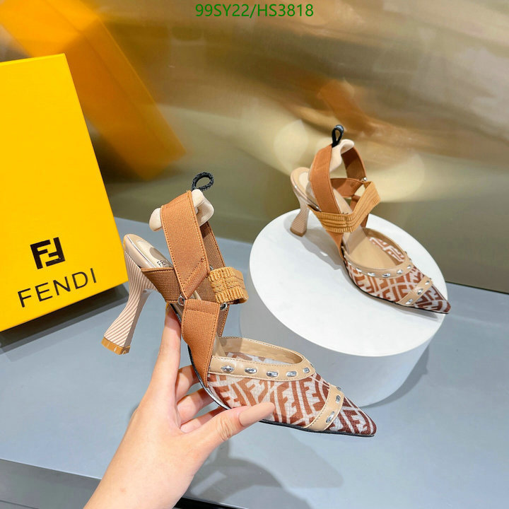 Fendi-Women Shoes Code: HS3818 $: 99USD