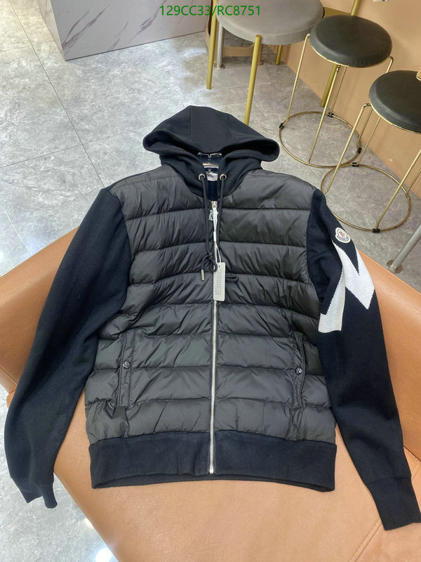 Moncler-Down jacket Women Code: RC8751 $: 129USD