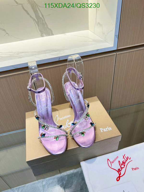 Christian Louboutin-Women Shoes Code: QS3230 $: 115USD