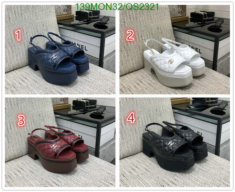 Chanel-Women Shoes Code: QS2321 $: 139USD