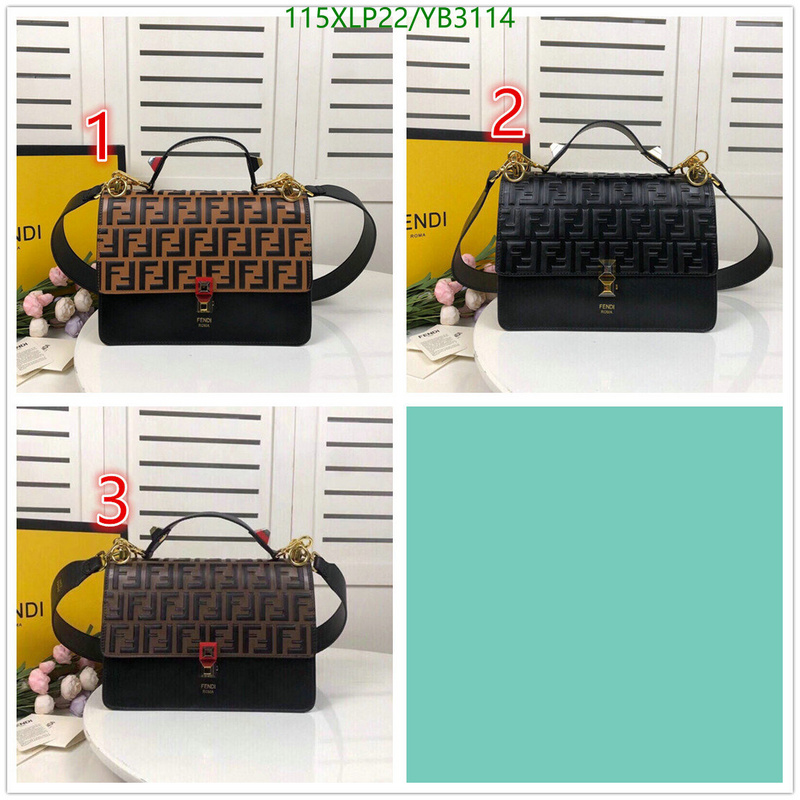 Diagonal-Fendi Bag(4A) Code: YB3114 $: 115USD