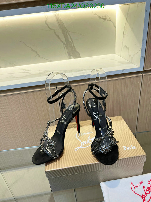 Christian Louboutin-Women Shoes Code: QS3230 $: 115USD