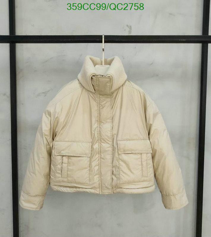 Brunello Cucinelli-Down jacket Women Code: QC2758 $: 359USD