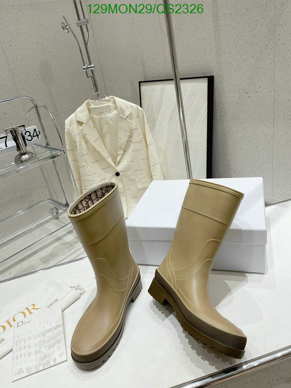 Boots-Women Shoes Code: QS2326 $: 129USD