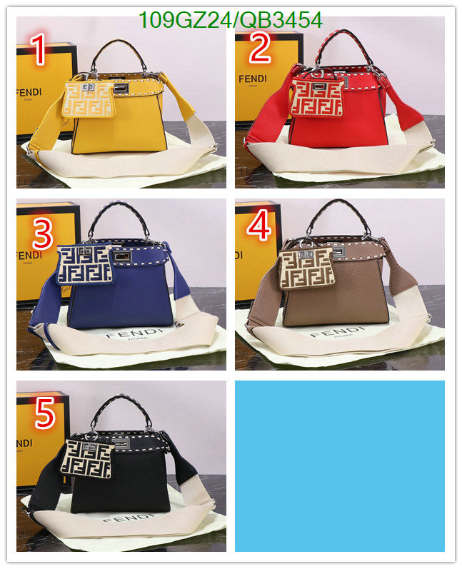 Fendi-Bag-4A Quality Code: QB3454 $: 109USD