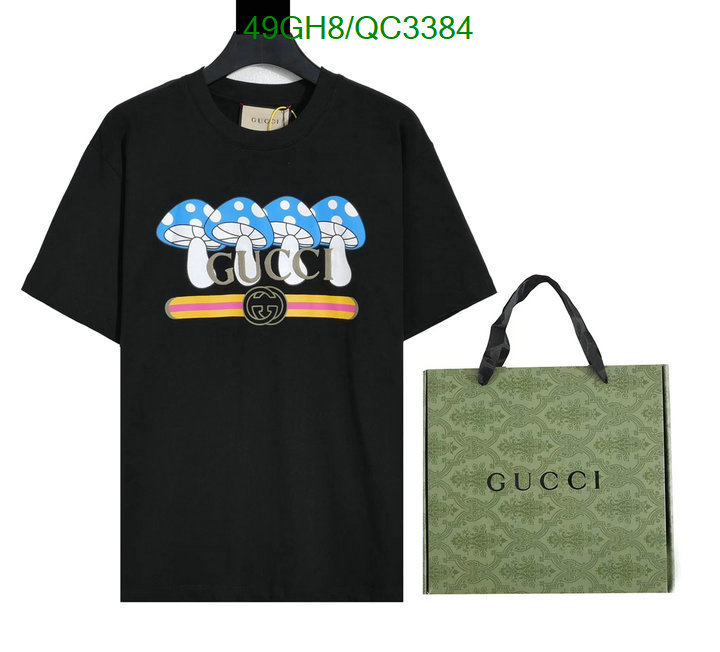Gucci-Clothing Code: QC3384 $: 49USD