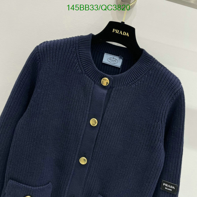 Prada-Clothing Code: QC3820 $: 145USD