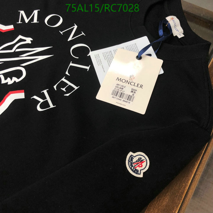 Moncler-Clothing Code: RC7028 $: 75USD