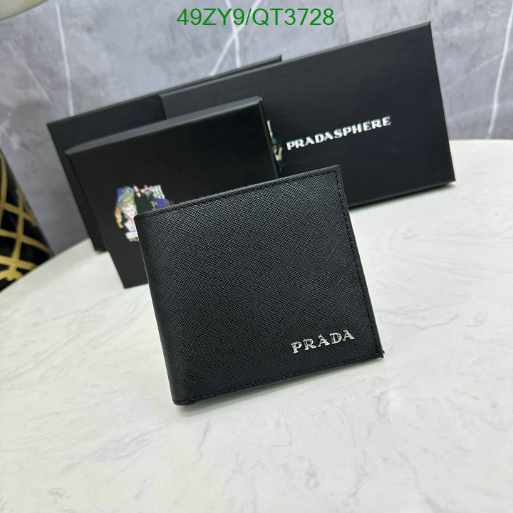 Prada-Wallet-4A Quality Code: QT3728 $: 49USD