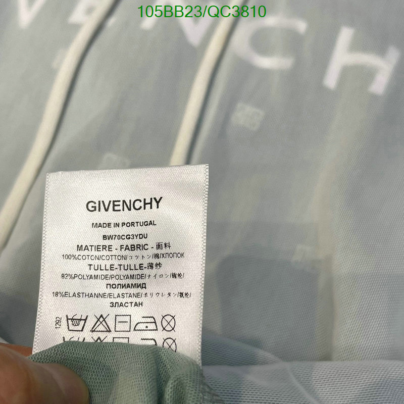 Givenchy-Clothing Code: QC3810 $: 105USD