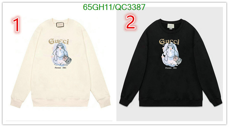 Gucci-Clothing Code: QC3387 $: 65USD