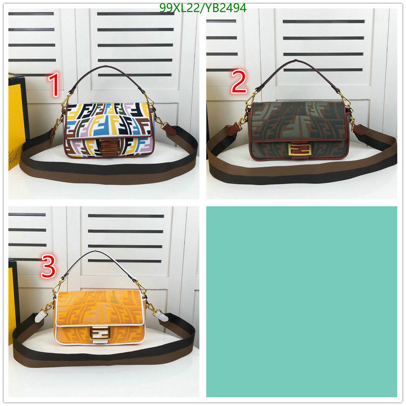 Baguette-Fendi Bag(4A) Code: YB2494 $: 99USD