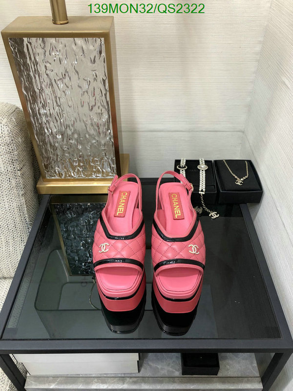 Chanel-Women Shoes Code: QS2322 $: 139USD
