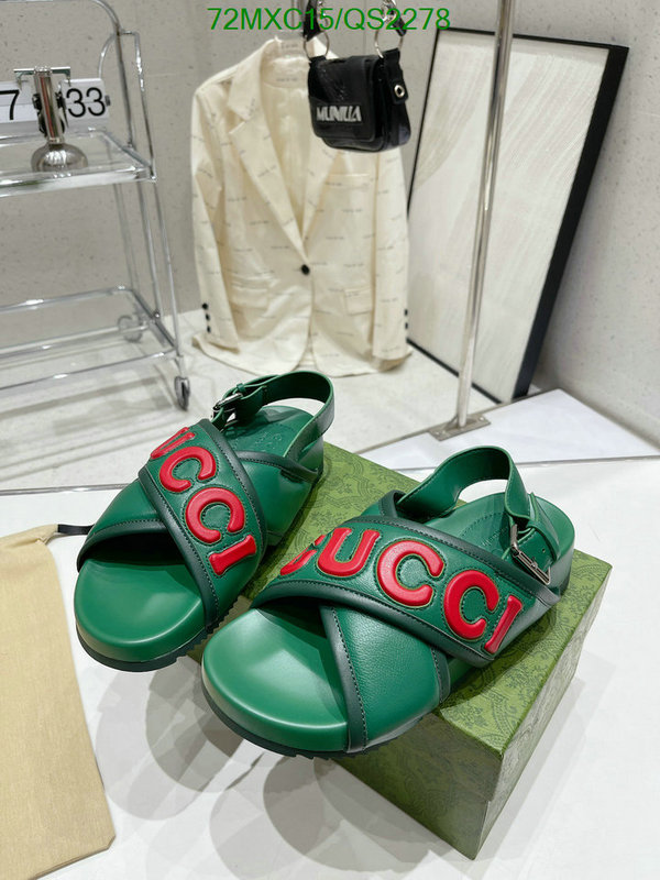 Gucci-Men shoes Code: QS2278 $: 72USD