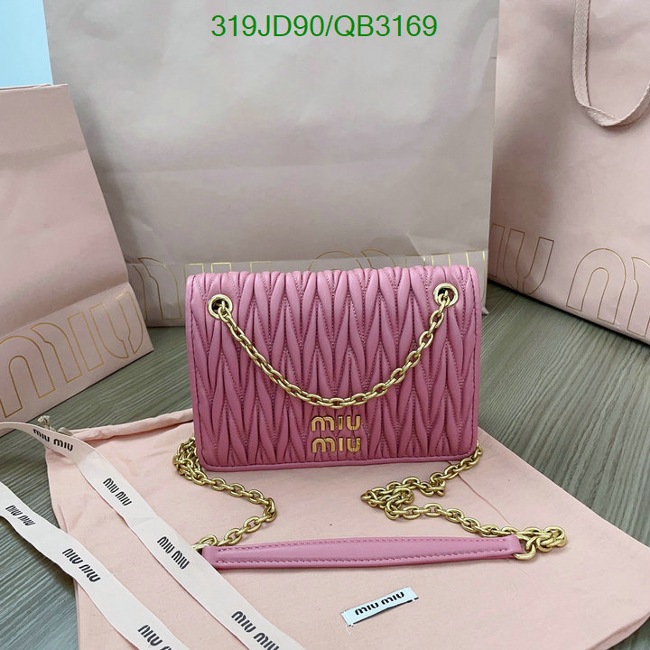 Miu Miu-Bag-Mirror Quality Code: QB3169 $: 319USD