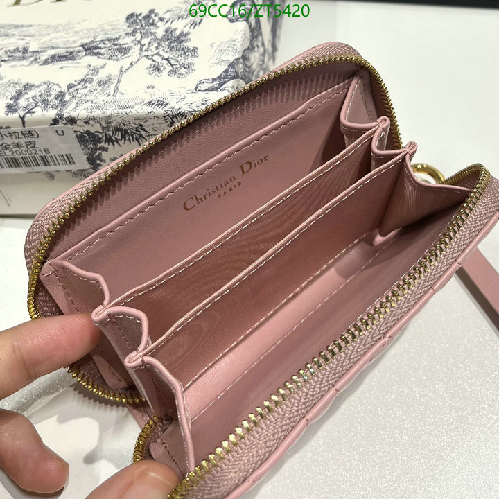 Dior-Wallet-Mirror Quality Code: ZT5420 $: 69USD