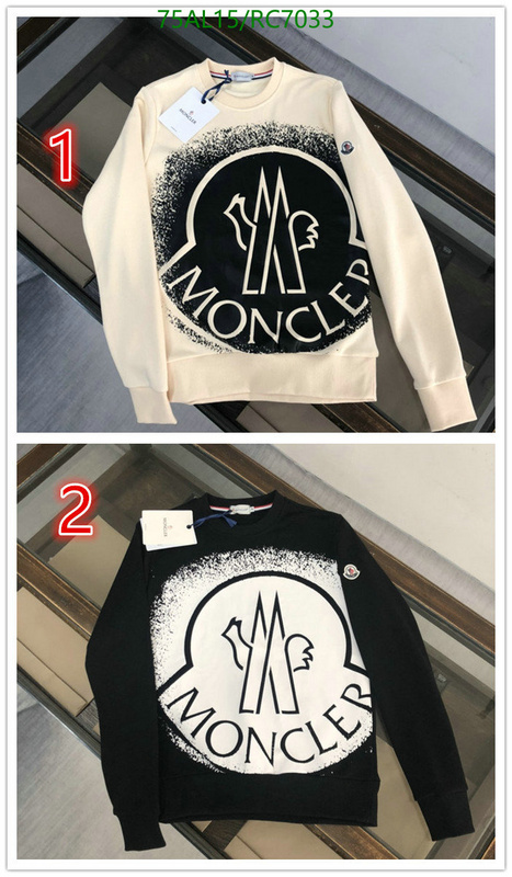 Moncler-Clothing Code: RC7033 $: 75USD