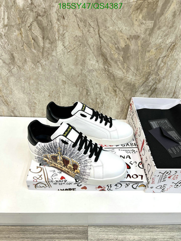 D&G-Men shoes Code: QS4387 $: 185USD