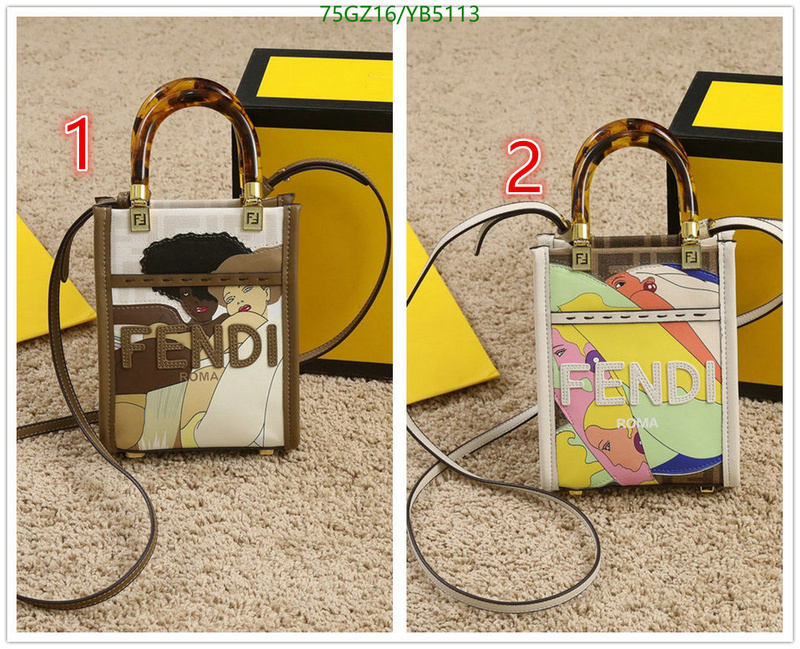 Sunshine-Fendi Bag(4A) Code: YB5113 $: 75USD