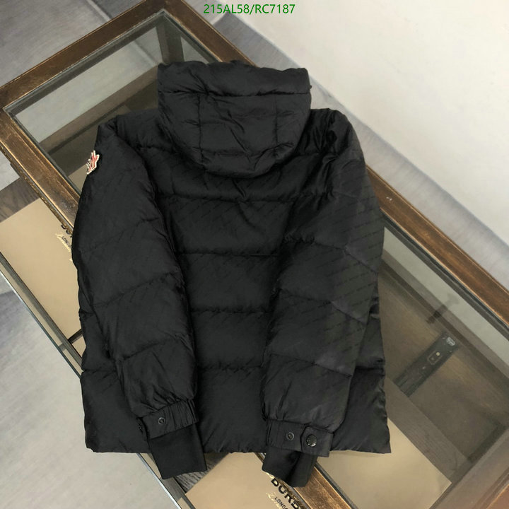 Moncler-Down jacket Men Code: RC7187 $: 215USD