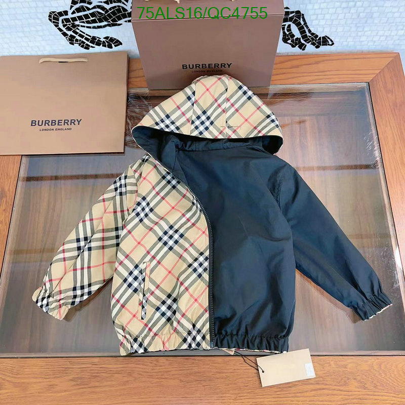 Burberry-Kids clothing Code: QC4755 $: 75USD