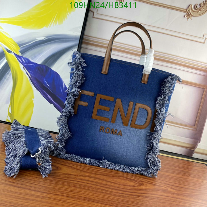 Handbag-Fendi Bag(4A) Code: HB3411 $: 109USD