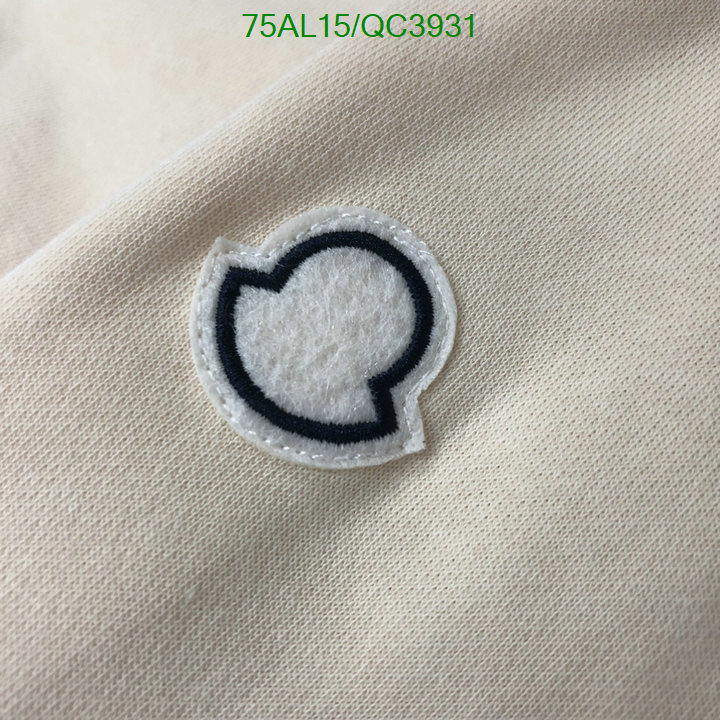Moncler-Clothing Code: QC3931 $: 75USD
