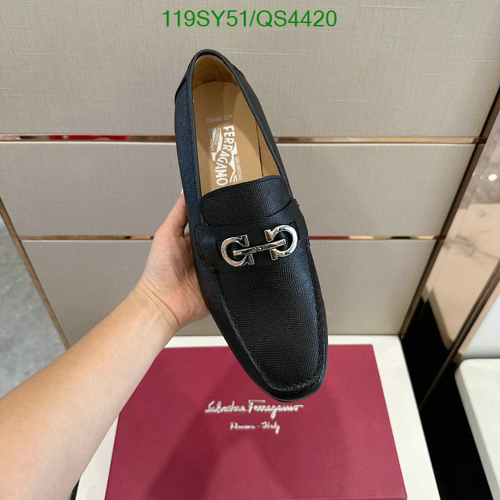 Ferragamo-Men shoes Code: QS4420 $: 119USD