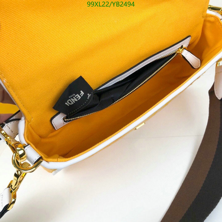 Fendi-Bag-4A Quality Code: YB2494 $: 99USD