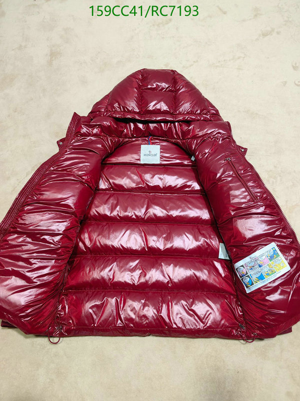 Moncler-Down jacket Men Code: RC7193 $: 159USD