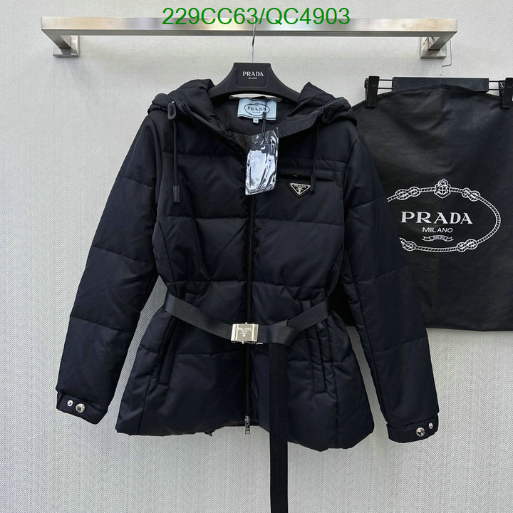 Prada-Down jacket Women Code: QC4903 $: 229USD