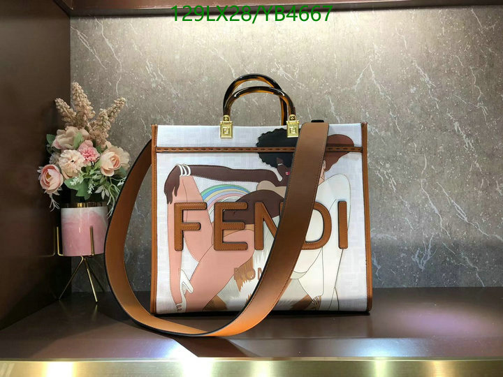 Fendi-Bag-4A Quality Code: YB4667 $: 129USD