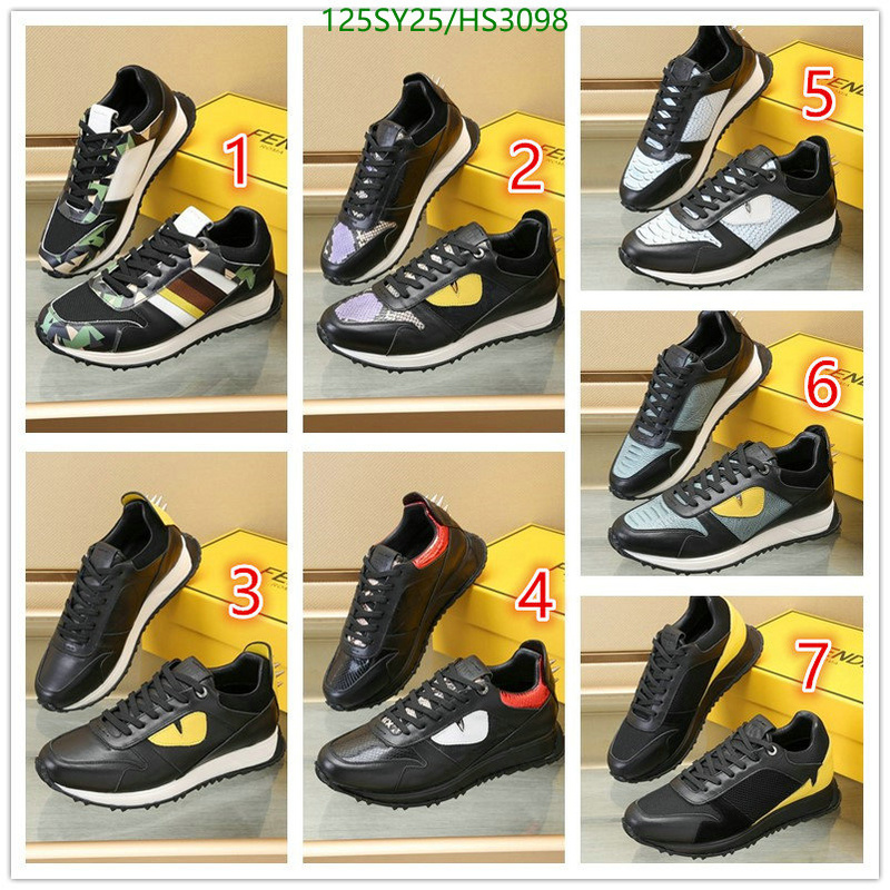 Fendi-Men shoes Code: HS3098 $: 125USD