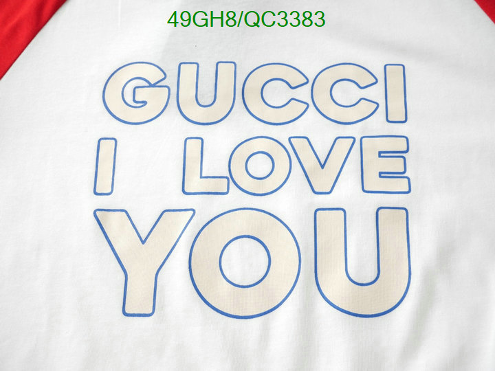 Gucci-Clothing Code: QC3383 $: 49USD