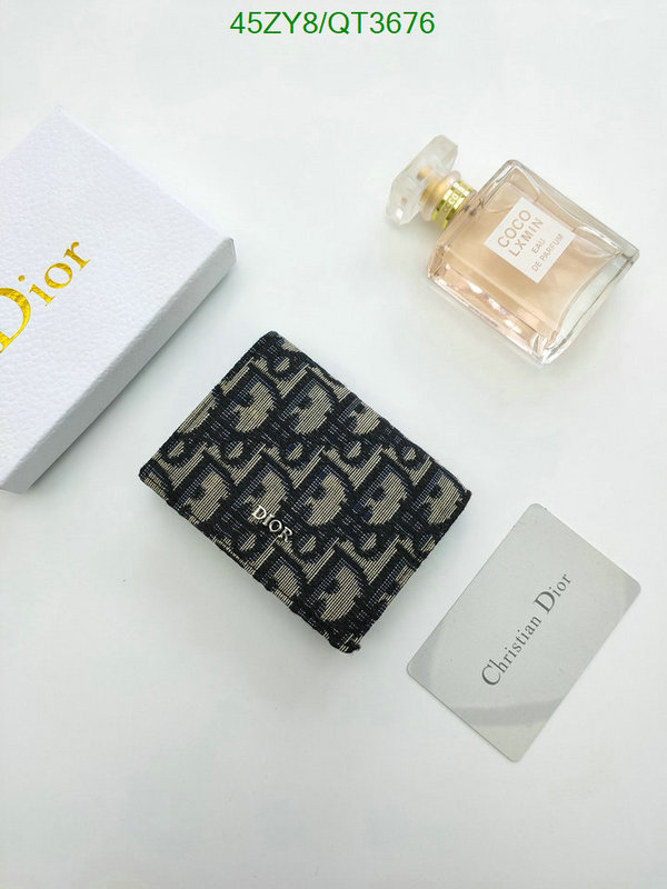 Dior-Wallet(4A) Code: QT3676 $: 45USD