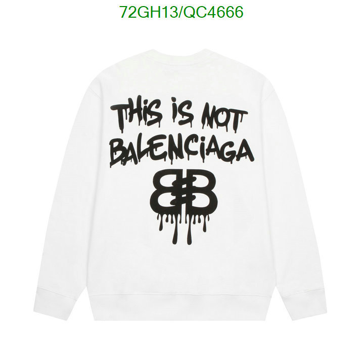 Balenciaga-Clothing Code: QC4666 $: 72USD