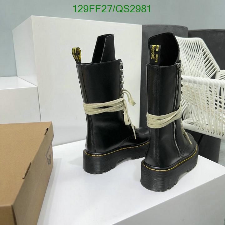 Boots-Women Shoes Code: QS2981 $: 129USD