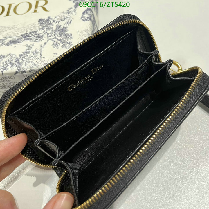 Dior-Wallet-Mirror Quality Code: ZT5420 $: 69USD