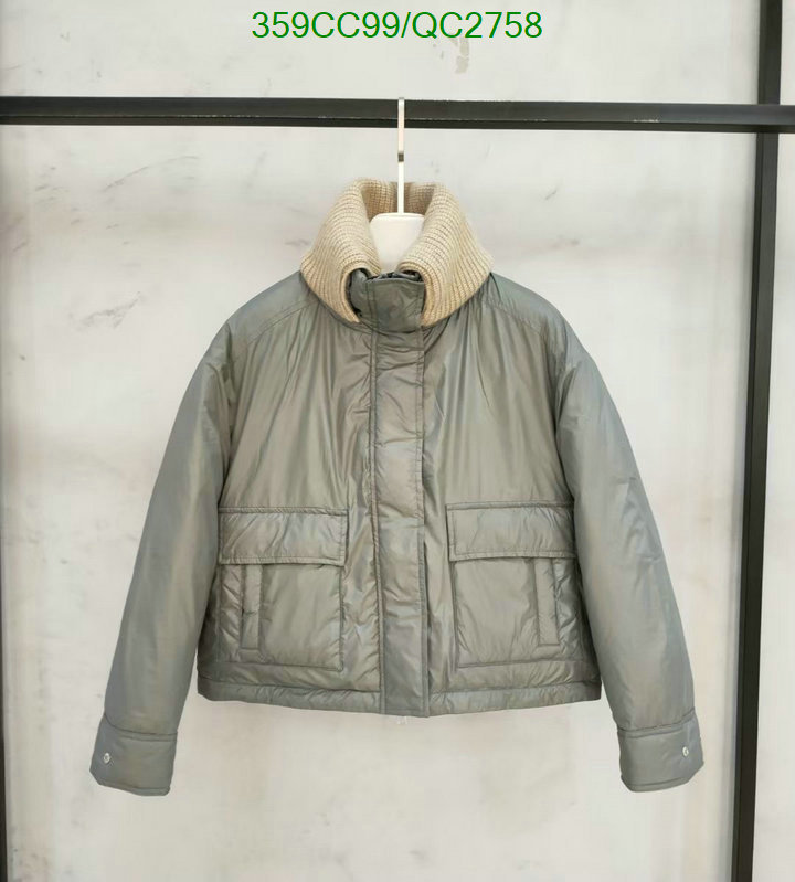 Brunello Cucinelli-Down jacket Women Code: QC2758 $: 359USD