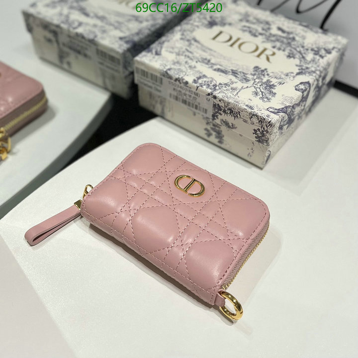 Dior-Wallet-Mirror Quality Code: ZT5420 $: 69USD