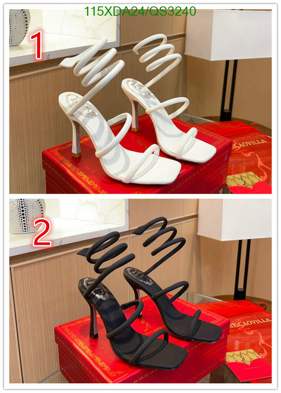 Rene Caovilla-Women Shoes Code: QS3240 $: 115USD
