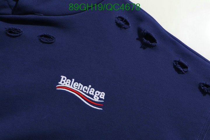 Balenciaga-Clothing Code: QC4678 $: 89USD