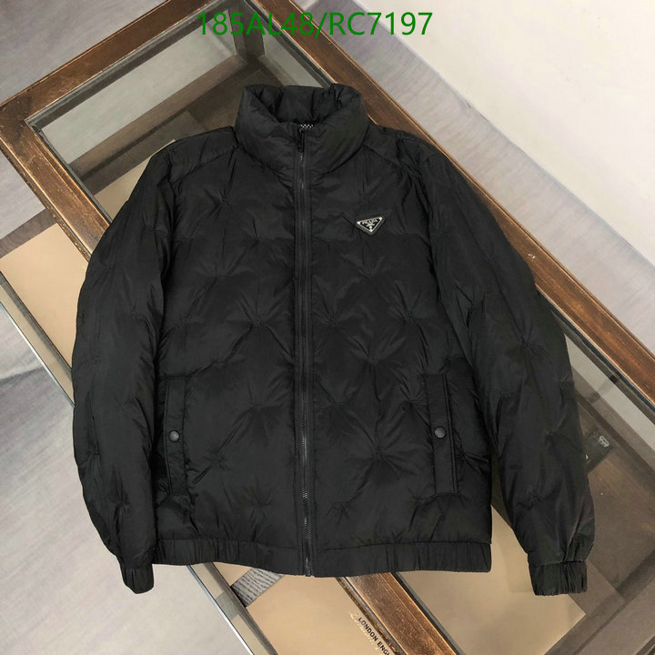 Prada-Down jacket Men Code: RC7197 $: 185USD